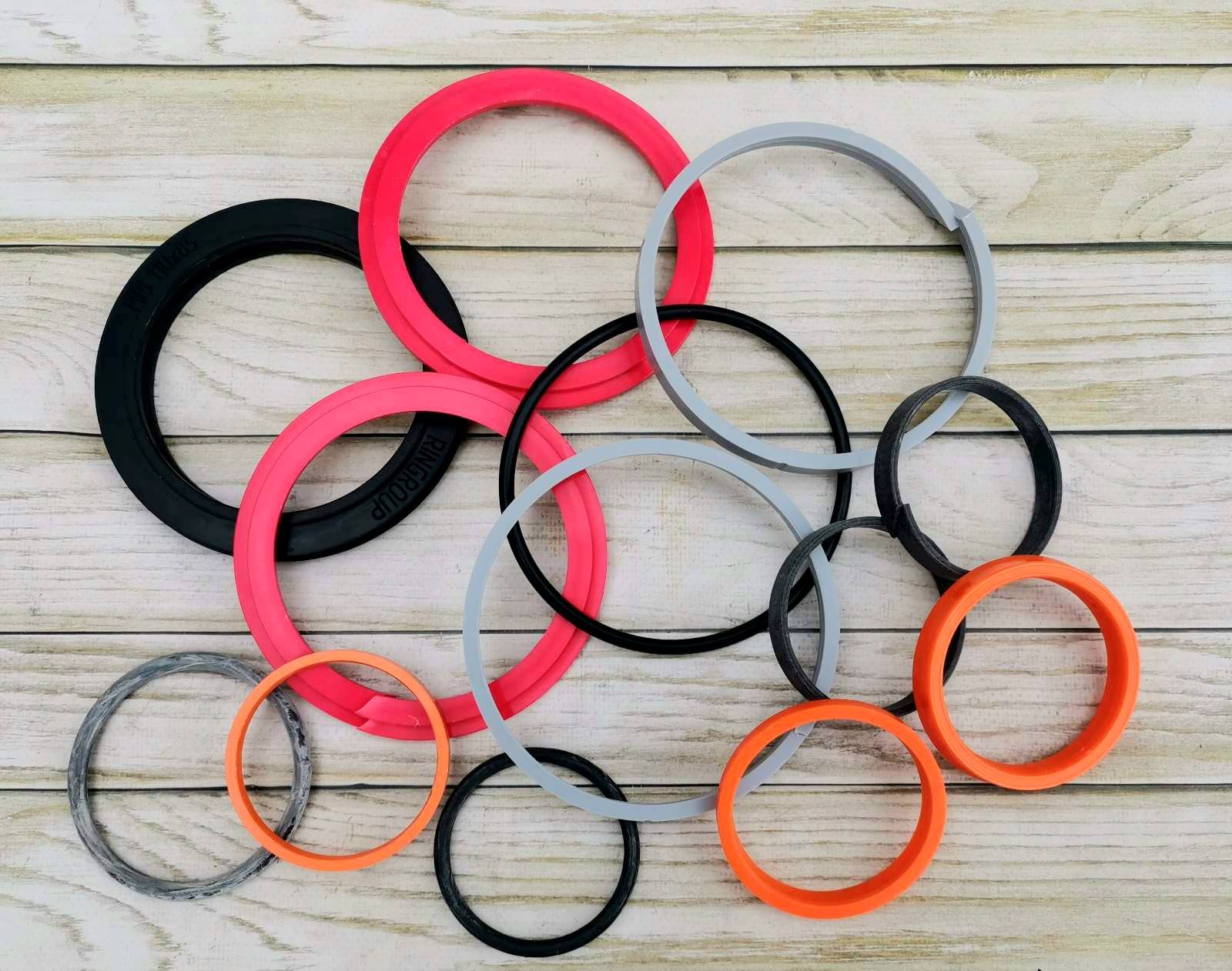 Ремкомплект гідроциліндру МС110/56х1120-3 "HYDROSILA" (поліуретан) (код 4139)