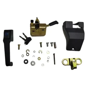 Замок дверей МТЗ правий у зборі (ручка/ключі/захист/механізм/зачіп/метиз) 80-6105050-01/80-6105010-01 #1