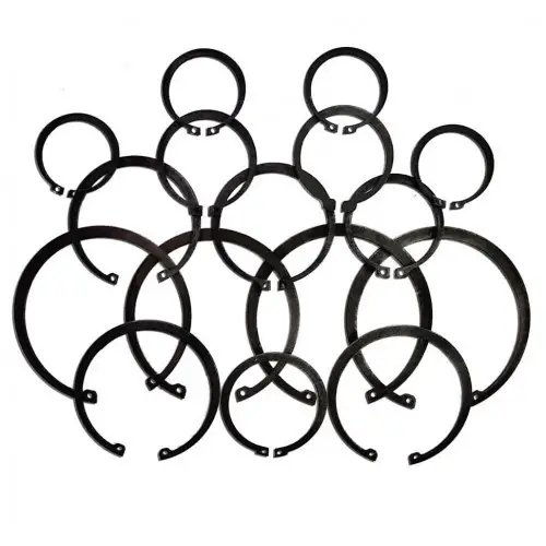 Повний набір стопорних кілець на коробку перемикання передач МТЗ-80/82 (стопорні кільця з вушками)