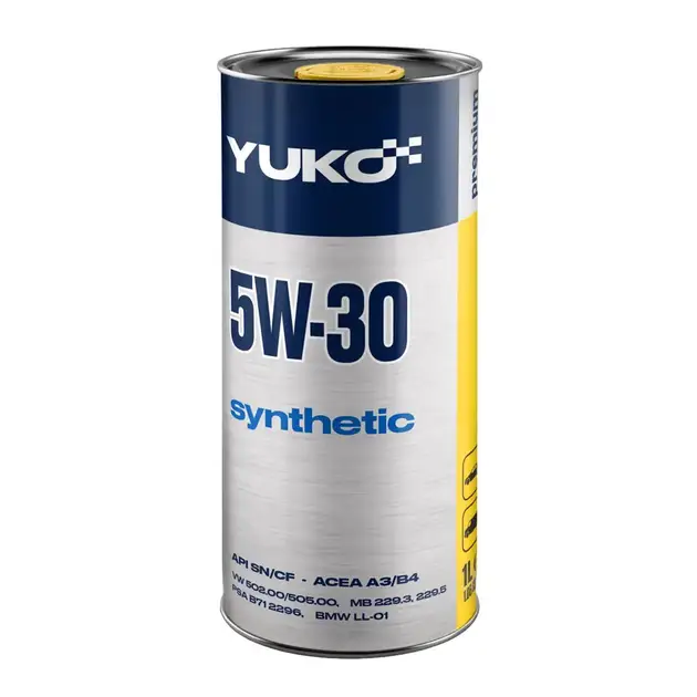 Масло моторное YUKO SYNTHETIC 5W-30 API SN/CF (канистра 1л)