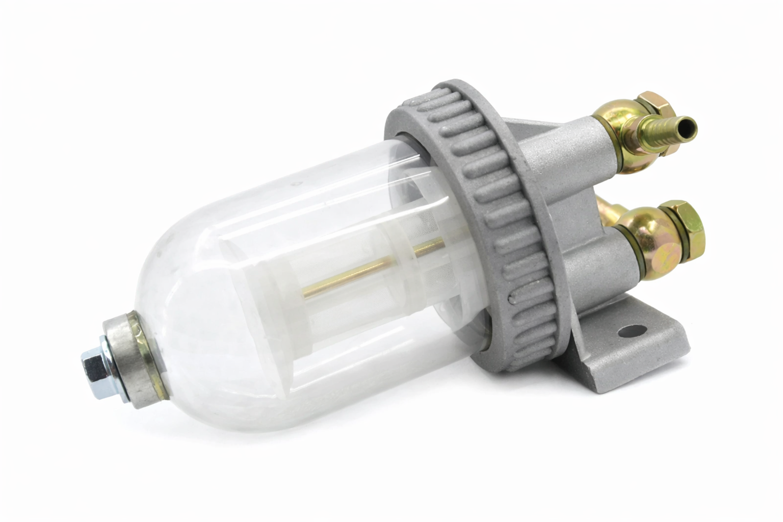 Фільтр колба (прозорий) МТЗ/ЮМЗ/Т-16/Т-25/Т-40 (дизельний/паливний) у зборі А23.30.000-01-10 (вир-во Jubana)