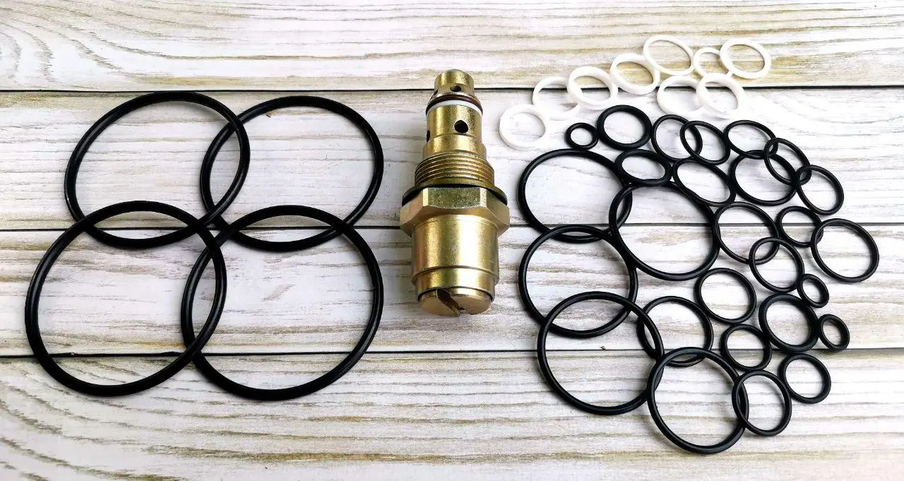 Клапан перепускний РП70-060 + повний ремкомплект розподільника РП-70 (у зборі) (МТЗ-890,892,1221)