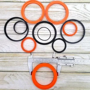 Ремкомплект гідроциліндра ковша ПКУ-0.8 (нового зразка) Ц80.40х400.01/630.01 ВЗТА (80х40) #0