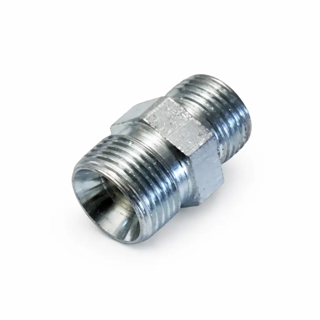 Штуцер перехідний  Ѕ30 S24 (М20х1,5-М24х1,5) розподільника МТЗ/ЮМЗ/Т40 (вир-во Україна)